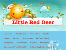 Tablet Screenshot of littlereddeer.com